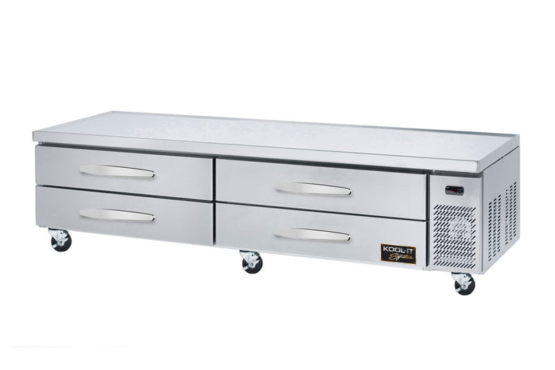 Kool-It Signature KCB-96-4M 96" Four Drawer Refrigerated Chef Base