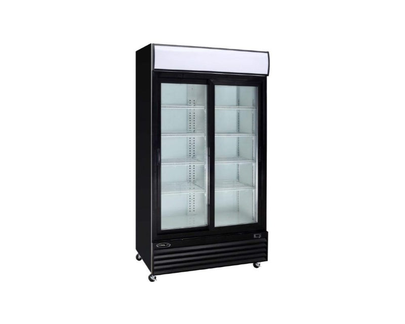 Kool-It KGM-36 44" Wide Double Glass Door Display Refrigerator