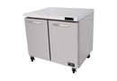 Kool-It Signature KUCF-36-2 Double Door 36'' Undercounter Freezer