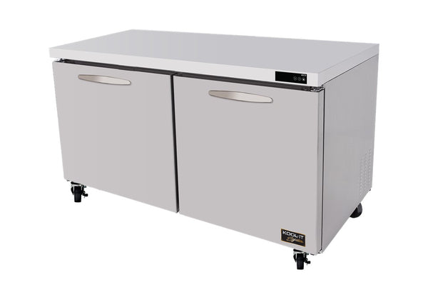 Kool-It Signature KUCF-60-2 Double Door 60'' Undercounter Freezer