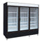 Kool-It KGF-72 Triple Glass Door 81" Wide Display Freezer