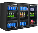 WindChill LG-330H 54" Wide Swing Triple Glass Door Back Bar Cooler