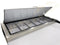 North Air NA-TPP44 Single Door 47" Refrigerated Pizza Prep Table