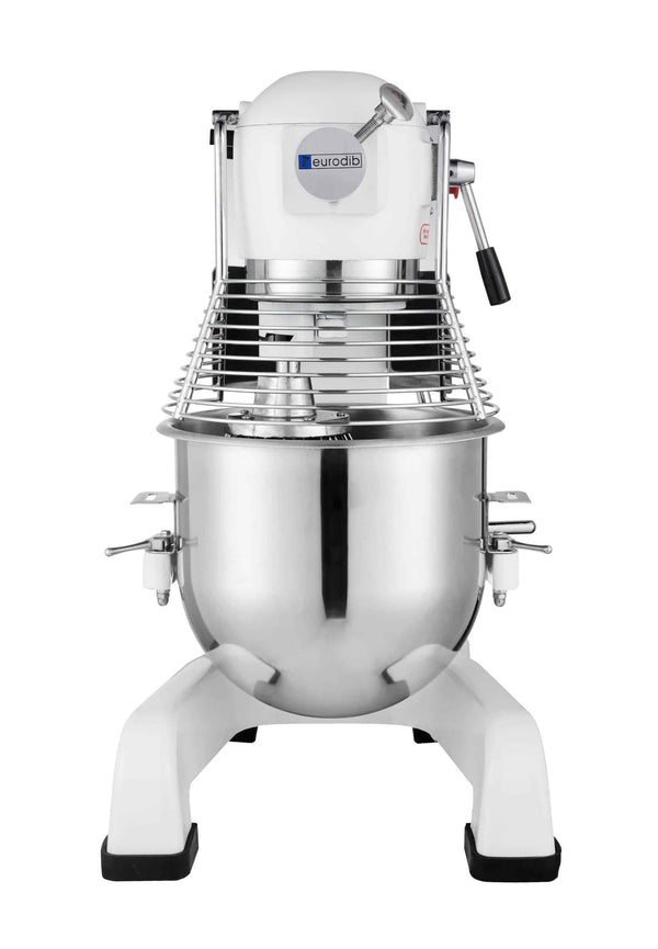 Eurodib M20ETL Commercial 20Qt Capacity Planetary Stand Mixer with Meat Grinder Attachment - 110V-Single Phase