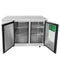 Atosa SBB69GRAUS1 68″ Shallow Depth Double Solid Door Back Bar Cooler