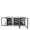 Atosa MBB90GGR 90″ Stainless Steel Triple Glass Door Back Bar Cooler