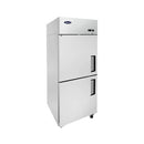 Atosa MBF8007GRL 28" Top Mount Double Door Reach-in Freezer- Left-hand Hinge