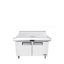 Atosa MSF8303GR Double Door 60" Refrigerated Sandwich Prep Table