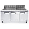 Atosa MSF8304GR Triple Door 72" Refrigerated Sandwich Prep Table