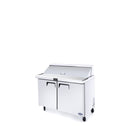 Atosa MSF8306GR Double Door 48" Refrigerated Mega Top Sandwich Prep Table