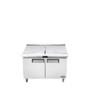 Atosa MSF8307GR Double Door 60" Refrigerated Mega Top Sandwich Prep Table