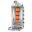 Potis GD4 Natural Gas 4 Burner Vertical Doner Kebab Machine- 38,000 BTU