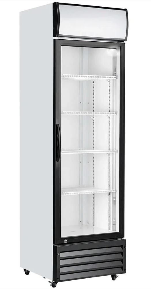 Windchill Single Glass Door 23" Wide Display Refrigerator