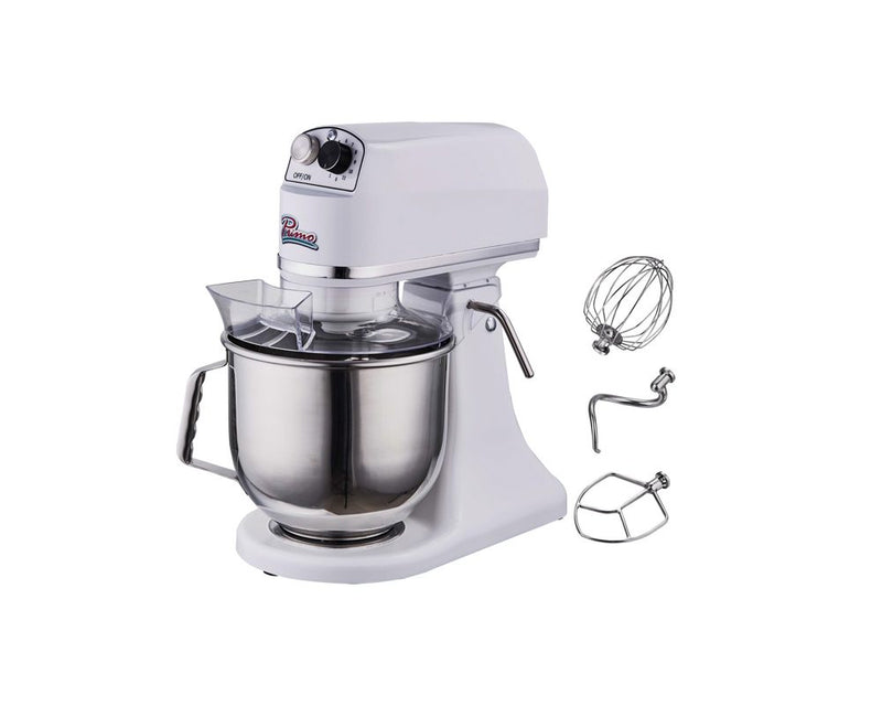 Primo PM-7 Commercial 7Qt Capacity Planetary Stand Mixer- 115V-Single Phase