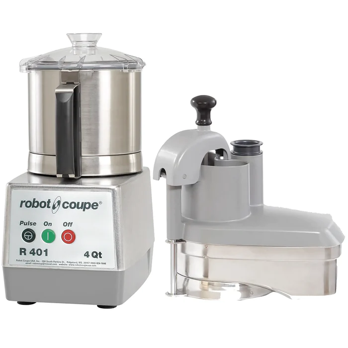 Robot Coupe R401 Food Prep & Bowl Cutter Combo - 4.8Qt Capacity