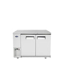 Atosa SBB59GRAUS1 58″ Shallow Depth Double Solid Door Back Bar Cooler