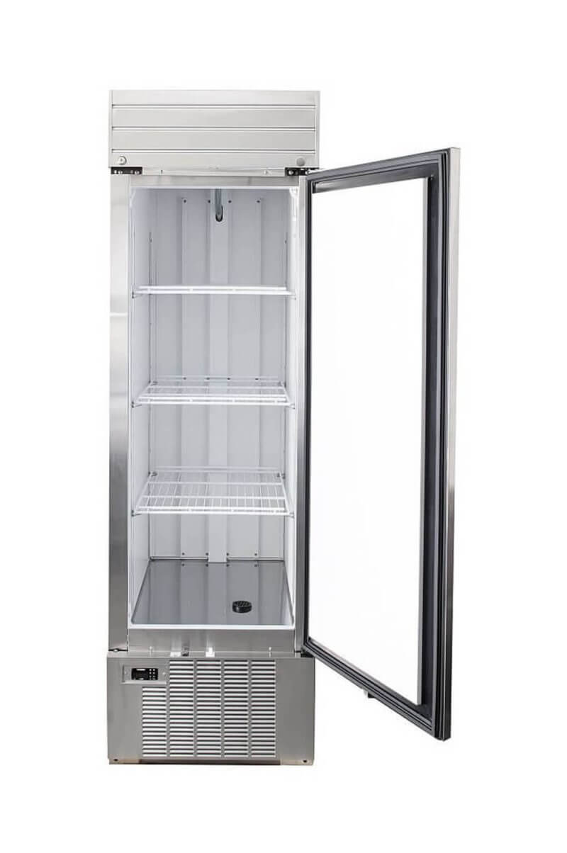 Habco SF24HCSX 23" Bottom Mount Single Solid Door Reach-In Freezer