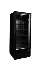 Habco SF28HCBATDM 30" Black Single Full Height Glass Door Display Merchandising Freezer