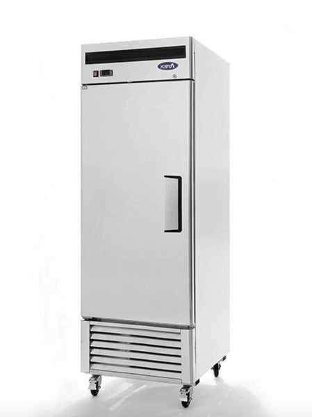 Atosa MBF8501GRL Bottom Mount 27" Wide Left Hinged Single Solid Door Stainless Steel Freezer