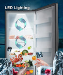 Maple Leaf 21 Cu.Ft Single Door Upright Freezer/Refrigerator with LED Display Frost Free