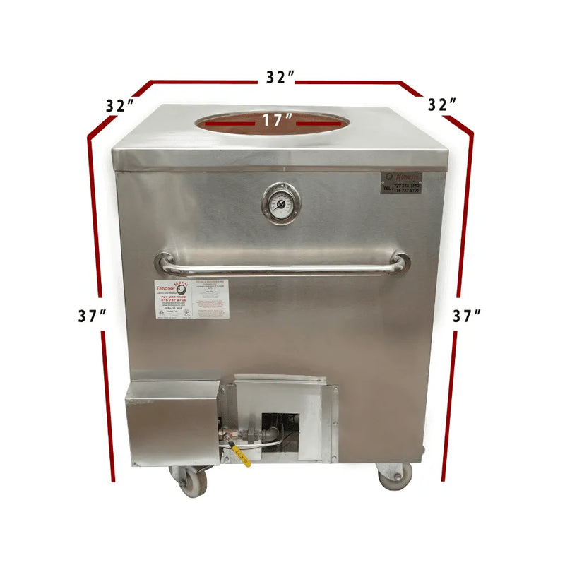 Morni Natural Gas/Propane Tandoor Ovens  - Various Sizes