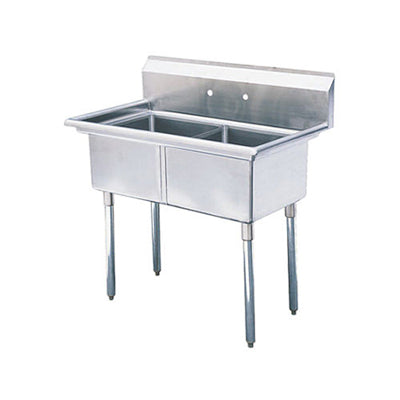 Stainless Steel Double Compartment Sink - Various Configurations