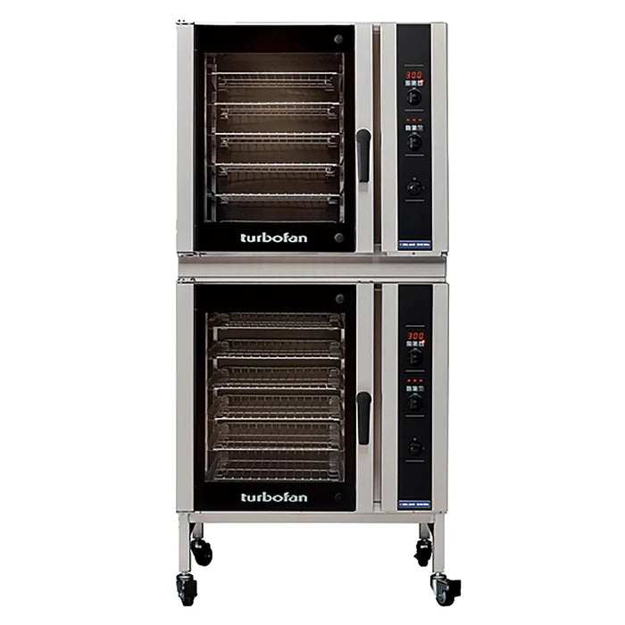 TurboFan E35 Series Digital Electric Convection Oven - 208V, Fits 6 Full Size Pans, Various Configurations