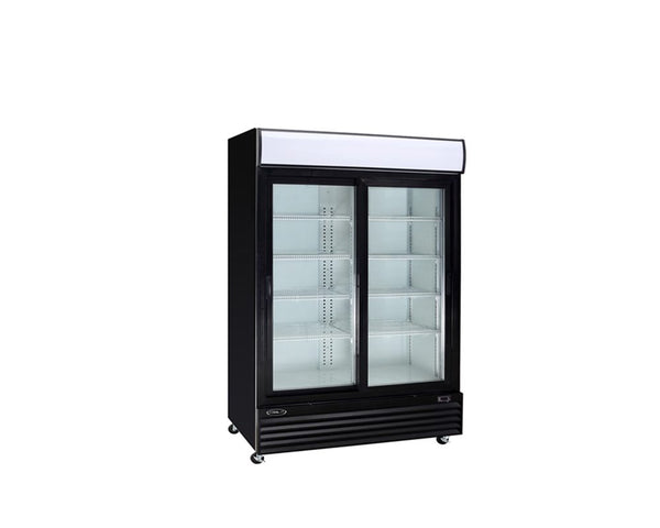 Kool-It KGM-50 52" Wide Double Glass Door Display Refrigerator