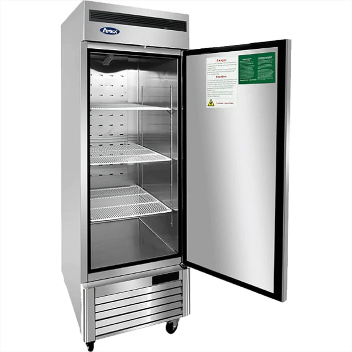 Atosa MBF8520GR Bottom Mount Single Door Low Height Reach-In Freezer