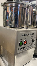 Used Robot Coupe R 602 V 7Qt Capacity Variable Speed Bowl Food Processor(Mint Condition)