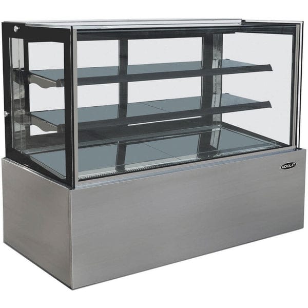 Kool-It KBF-72D 2 Tier 71" Flat Glass Dry Display Case