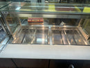 Used 60" Wide Mega Top Double Door Refrigerated Sandwich Prep Table With Sneeze Guard