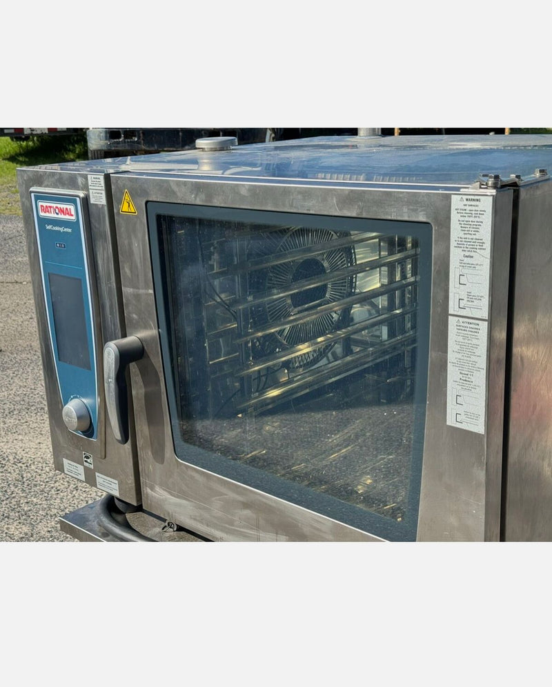 Used Rational SCC WE 62 Full Size Electric Rational Combi Oven- Mint Condition