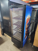 Used QDB CD12-HC Single Glass Door Display Refrigerator(Like New)