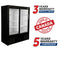 Habco ESM14SL60HC 47"W×60"H Double Sliding Glass Door Merchandising Refrigerator