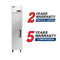 Atosa MBF15FSGRL 17" Top Mount Single Solid Left Door Reach-In Freezer