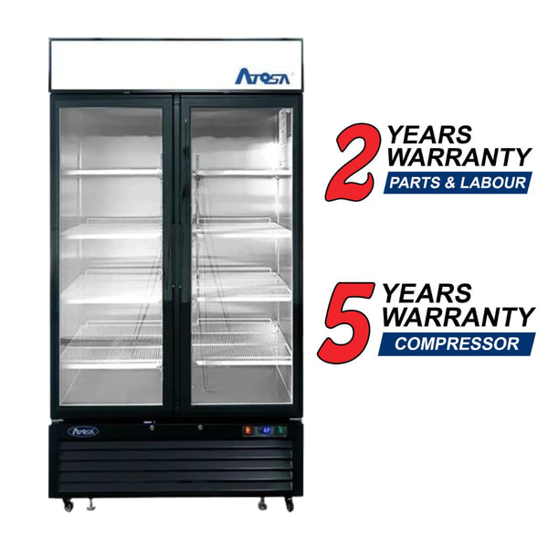 Atosa MCF8732GR Double Door 40" Wide Display Freezer