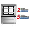 Atosa RDCS-35 Square Glass 2 Tier 36" Refrigerated Pastry Display Case