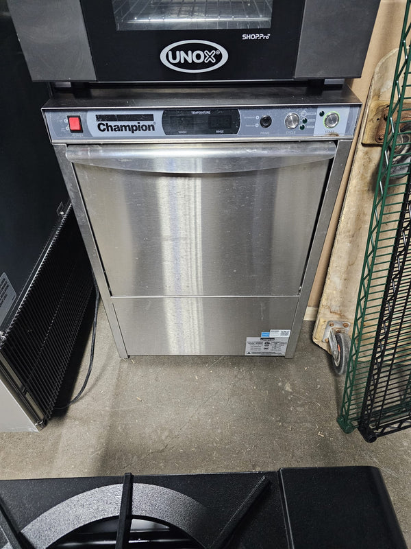 Used Champion UH330B High Temperature Undercounter Dishwasher- Free Delivery & Installation