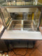 Used Huige Electric 2 Open Well Steam Table With Sneeze Guard And LED Light