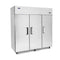 Atosa MBF8003GR 80" Top Mount Solid Triple Door Reach-In Freezer