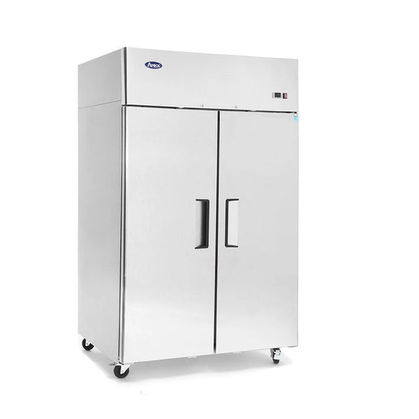 Atosa MBF8002GR 51" Top Mount Solid Double Door Reach-In Freezer