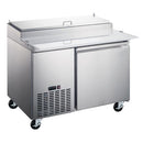 WindChill WC-1DPPT-HC Single Door 50" Refrigerated Pizza Prep Table