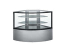 Kool-It KBF-60C 60" Corner Glass Refrigerated Display Case