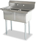 Stainless Steel Double Compartment Sink - Various Configurations