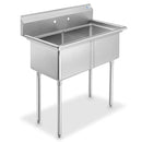 Stainless Steel Double Compartment Sink - Various Configurations