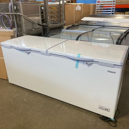 Windchill Solid Double Door 76" Storage Chest Freezer