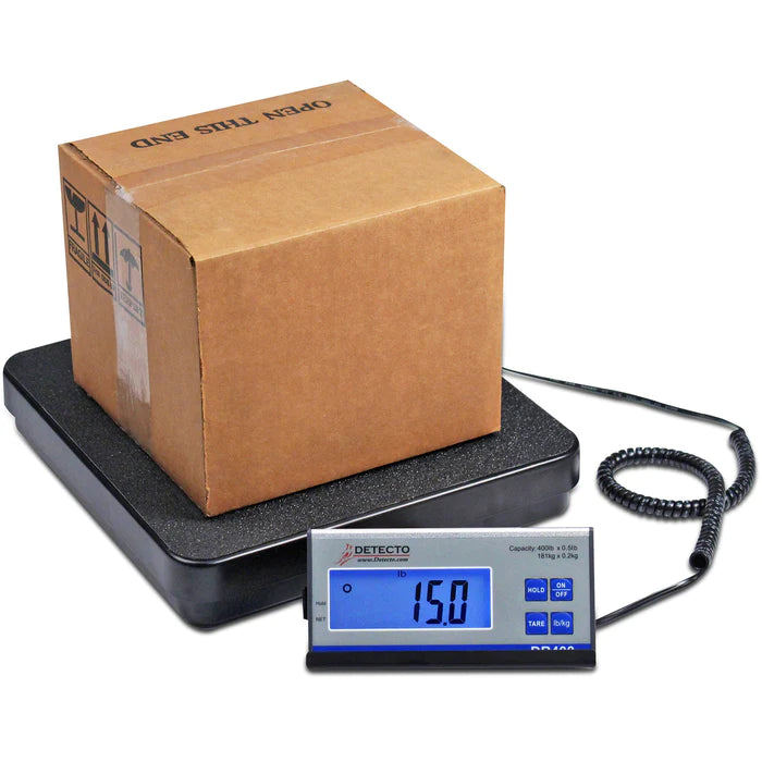 Detecto DR Series Shipping Scale - 150LB & 400LB Capacity