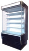 Windchill Pro WPOD-48VG Refrigerated Grab And Go 48" Wide Open Display Merchandiser/Cooler with Glass Sides