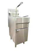 Blue Flame GF-120 Natural Gas 50lbs Fryer - 120,000 BTU